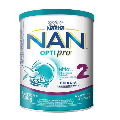 [03457] LECHE NAN OPTIPRO ET-2 LATAx400GR 