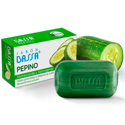 [00804] JABON BASSA PEPINO BARRAx90GR 