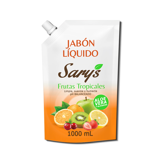 [00669] JABON-LIQ SARYS FRUT-TROPICALESx1000ML 