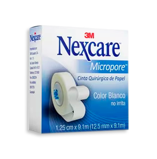 [03866] ESPARAD NEXCARE MICROP BLANCO 1.25CMx9.1M 