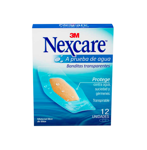 [02483] CURITA NEXCARE P-AGUA TRANSPARENTEx12 