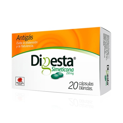 [07319] DIGESTA  CAP-BLANx250MGx20