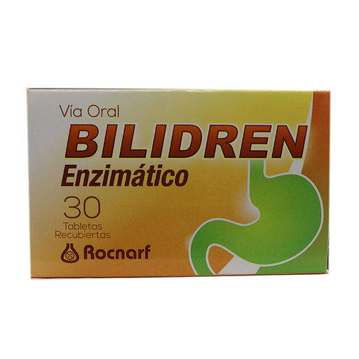 [07302] BILIDREN ENZIMATICO  TABx170/40/150MGx30