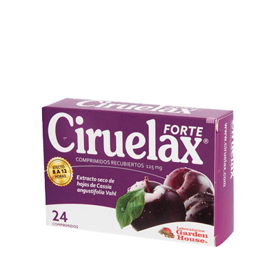 [07493] CIRUELAX FORTE  COM-RECx125MGx24
