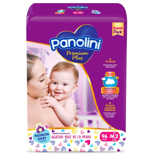 [02669] PAÑAL PANOLINI PREMIUM PLUS E2/Mx96 