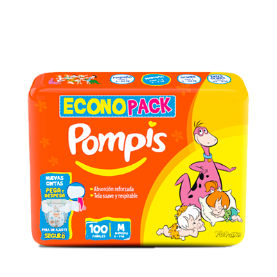 [02637] PAÑAL POMPIS ORIGINAL Mx100 