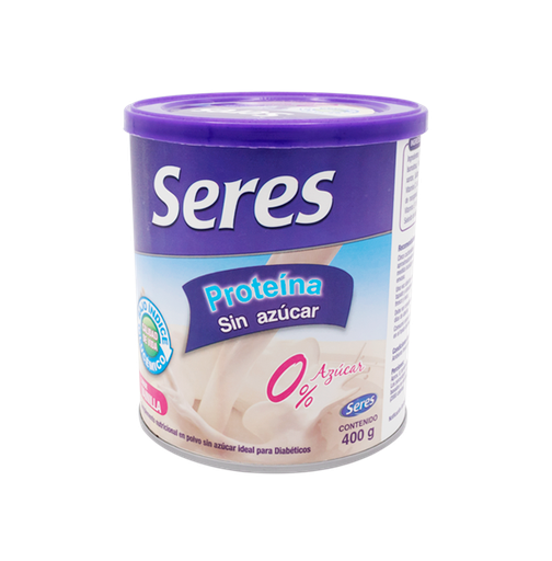 [03626] SERES PROTEINA S-ZUCAR VAINILL LATAx400GR 