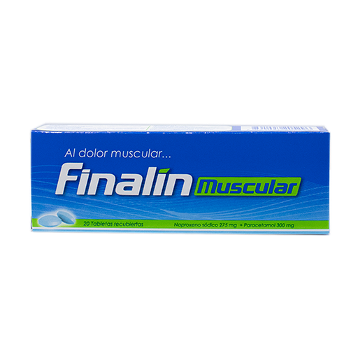 [04369] FINALIN MUSCULAR  TAB-RECx300/275MGx20